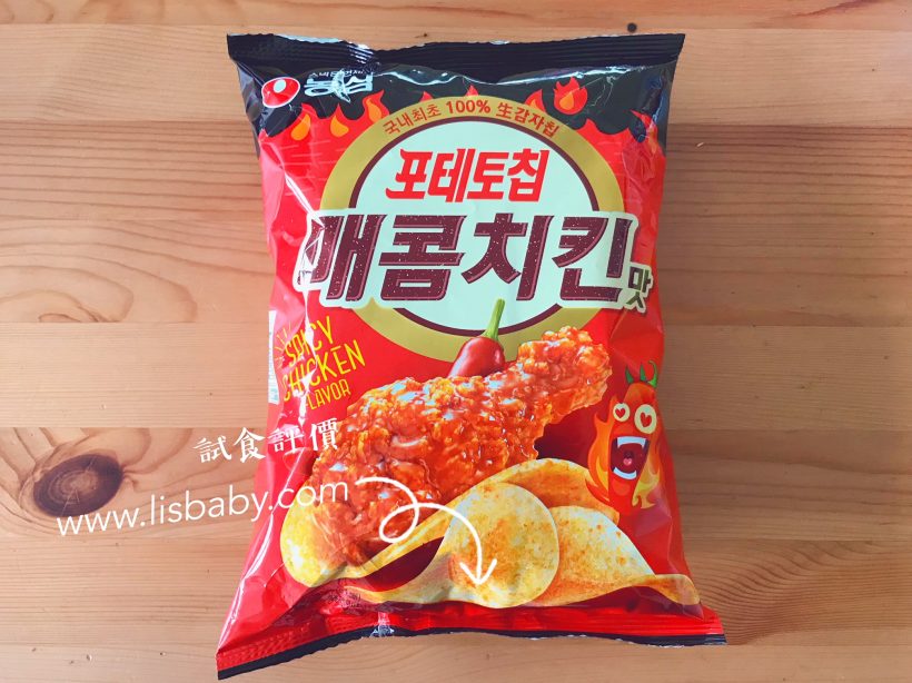 농심 農心薯片 Korea spicy chicken flavor